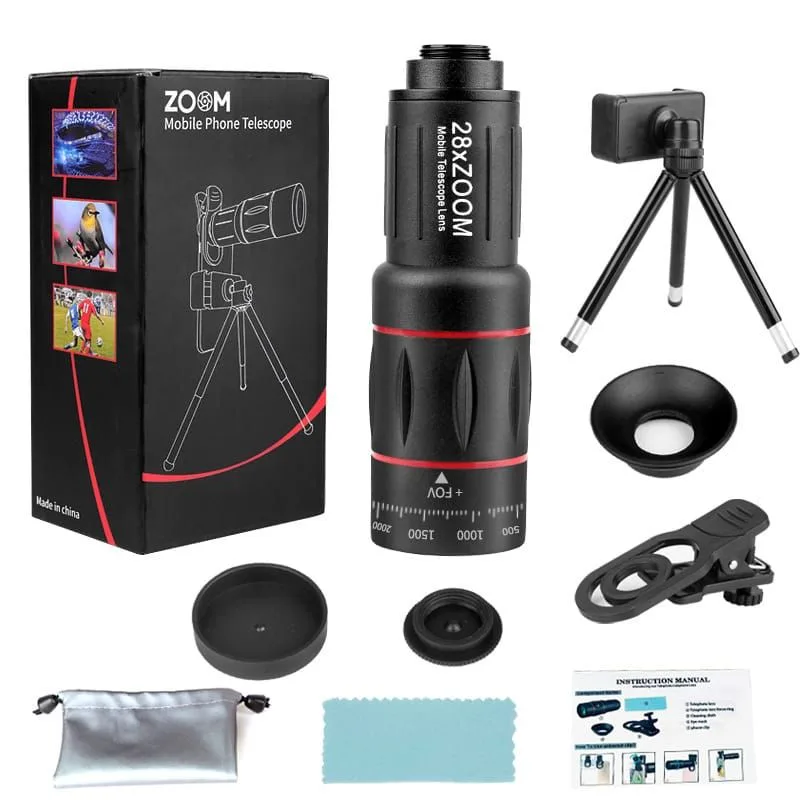 28X Talephoto Zoom Lens